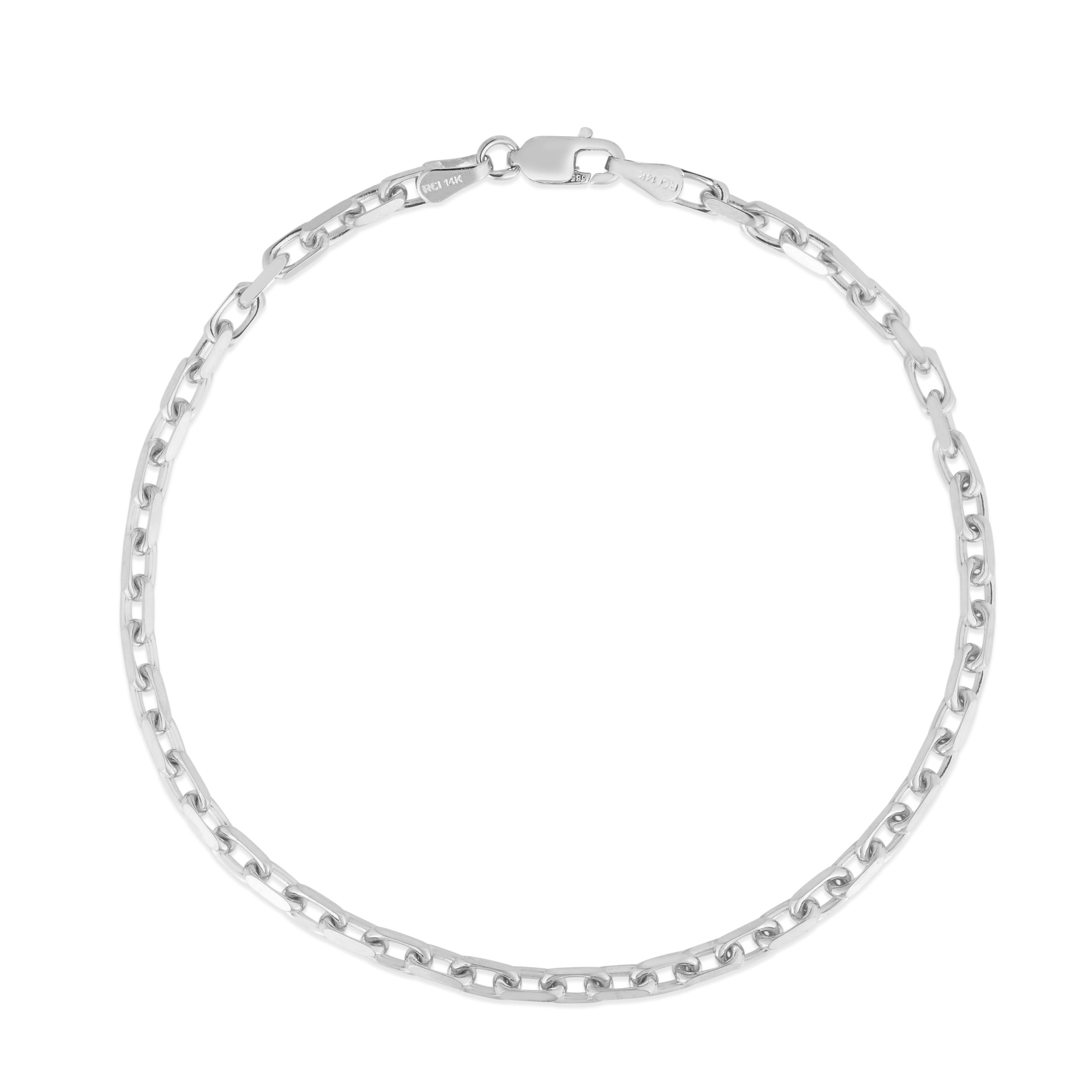 SS 24 FRENCH CABLE CHAIN WITH LOBSTER CLASP