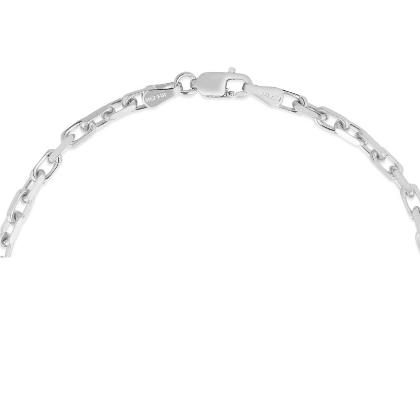 SS 24 FRENCH CABLE CHAIN WITH LOBSTER CLASP