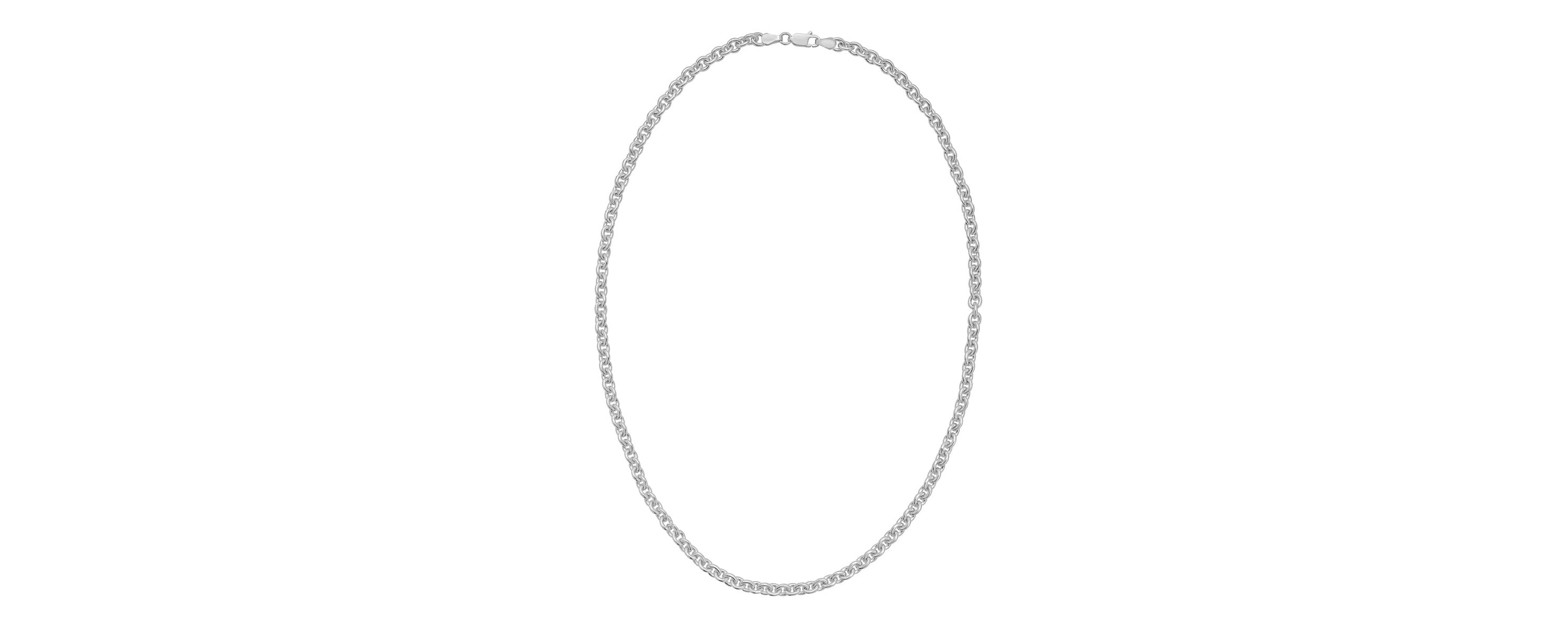 SS 18 ROLO CHAIN WITH LOBSTER CLASP