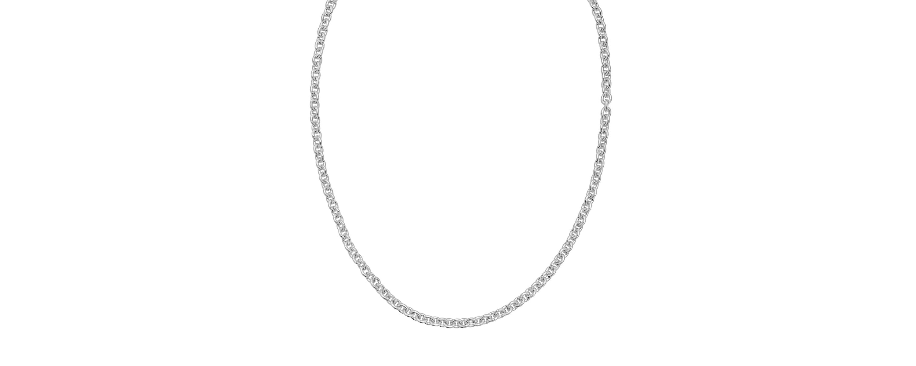 SS 18 ROLO CHAIN WITH LOBSTER CLASP