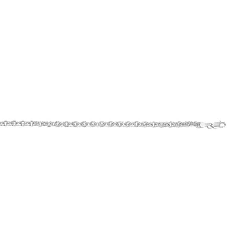 SS 18 ROLO CHAIN WITH LOBSTER CLASP