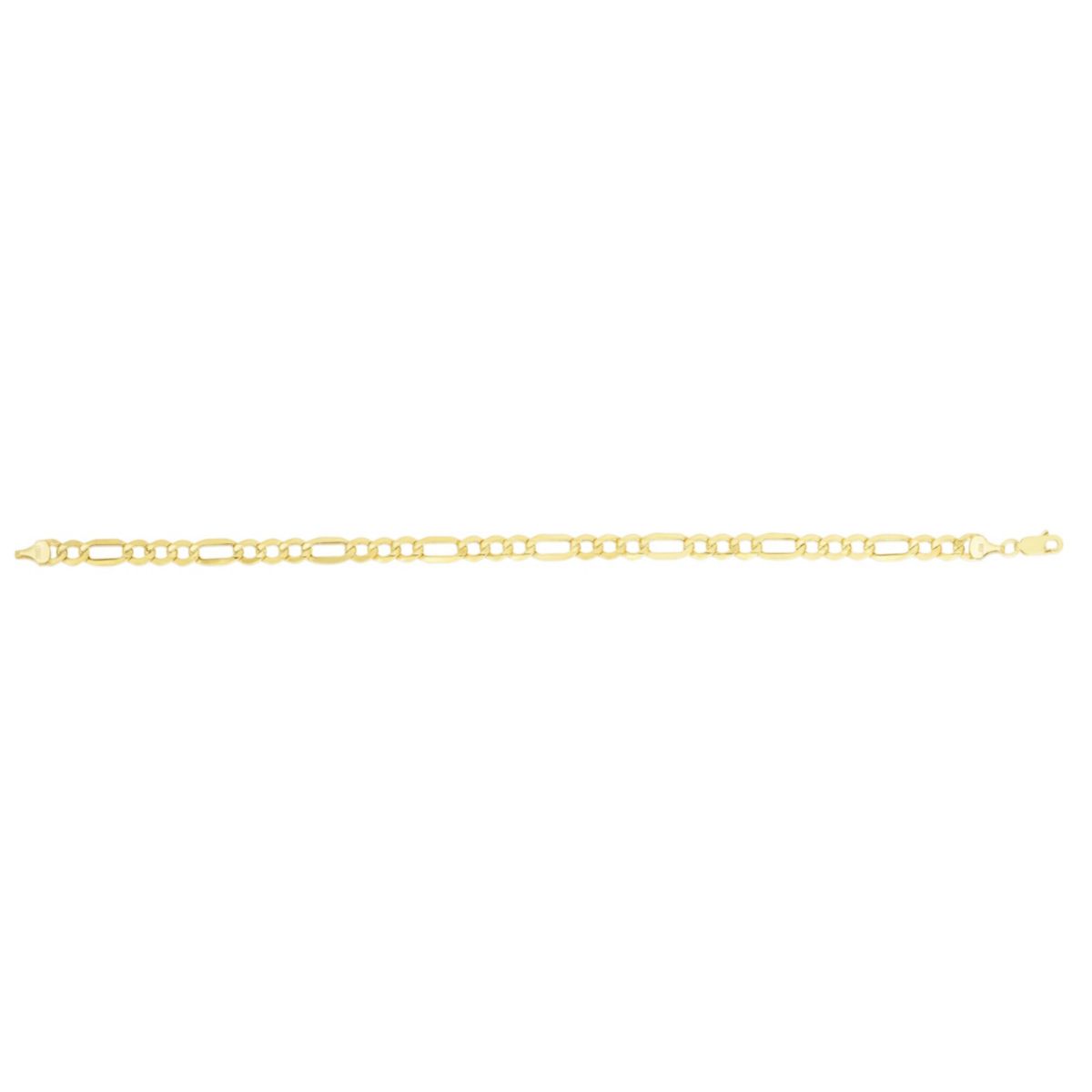 10K Yellow Gold Figaro Bracelet