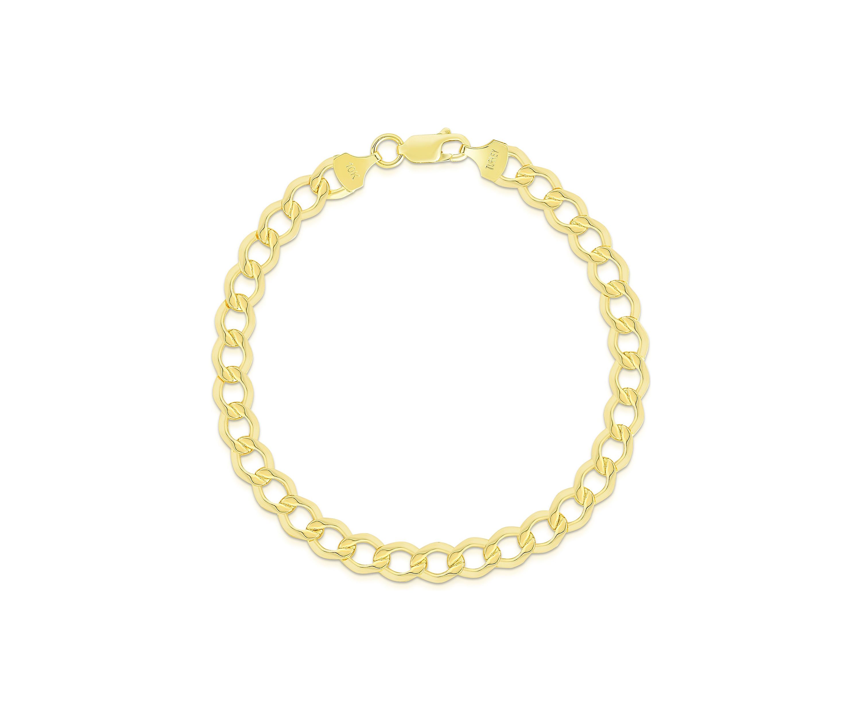 10Ky Comfort Curb Bracelet