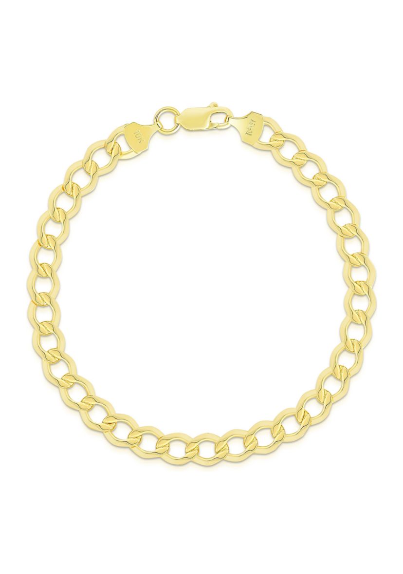 10Ky Comfort Curb Bracelet