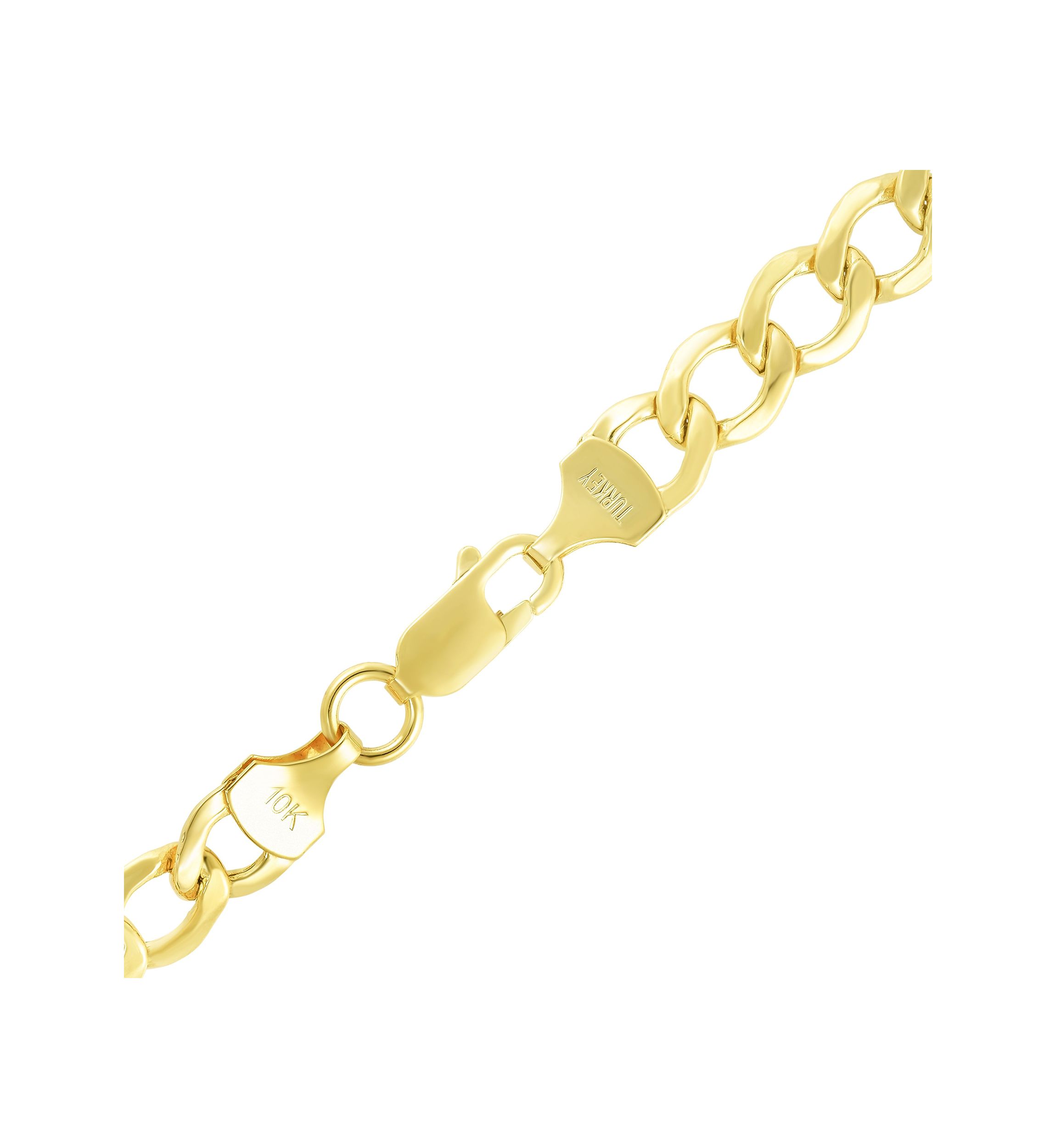 10Ky Comfort Curb Bracelet