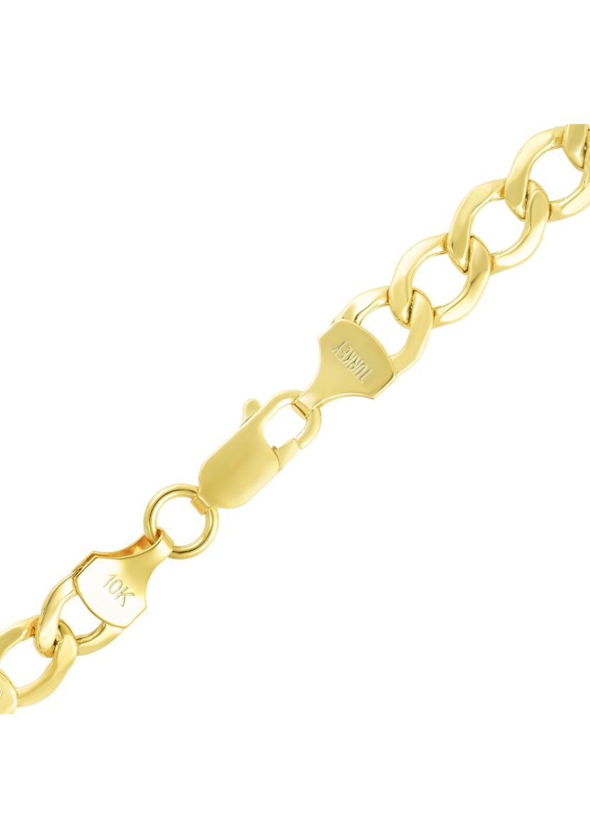 10Ky Comfort Curb Bracelet
