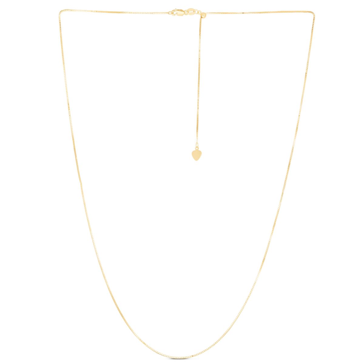 10Ky Adj Classic Box Chain Lobster Clap