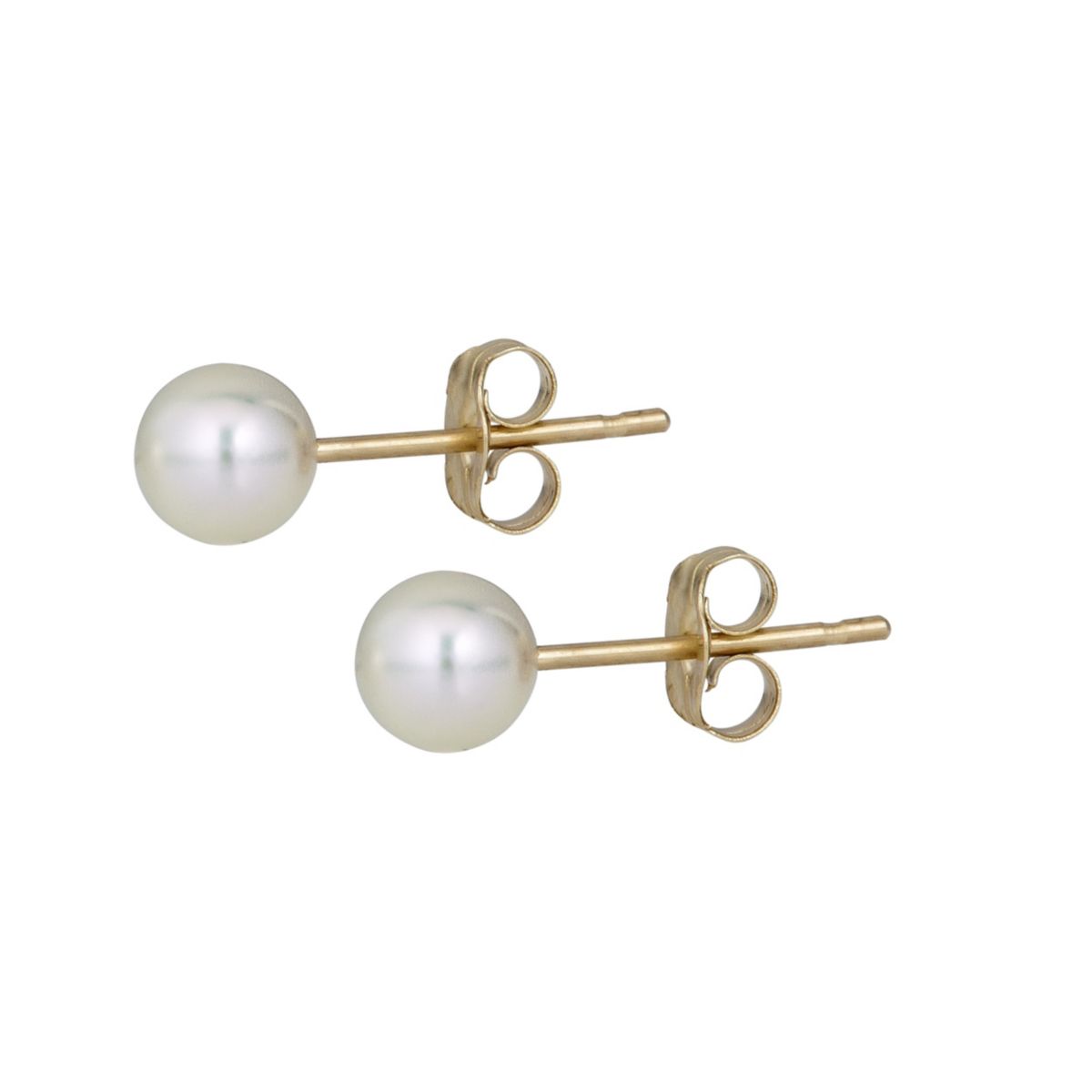 14K Fresh Water Pearl Post Earring