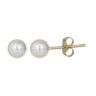 14K Fresh Water Pearl Post Earring