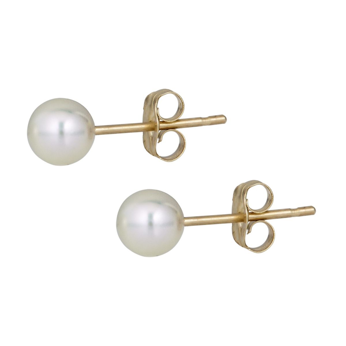14K Fresh Water Pearl Post Earring