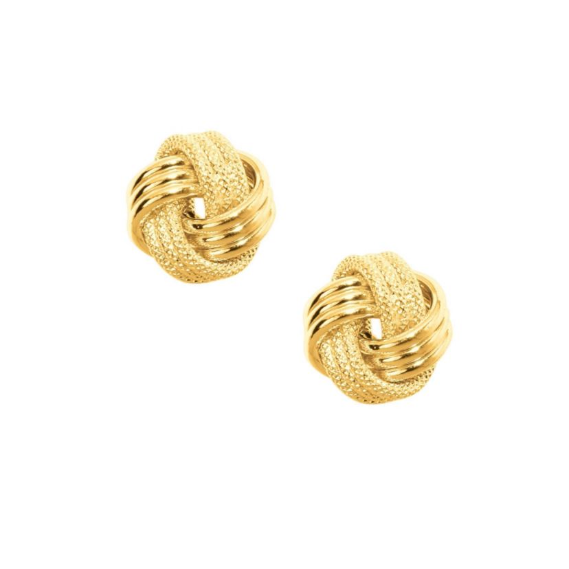 10Ky Loveknot Earring
