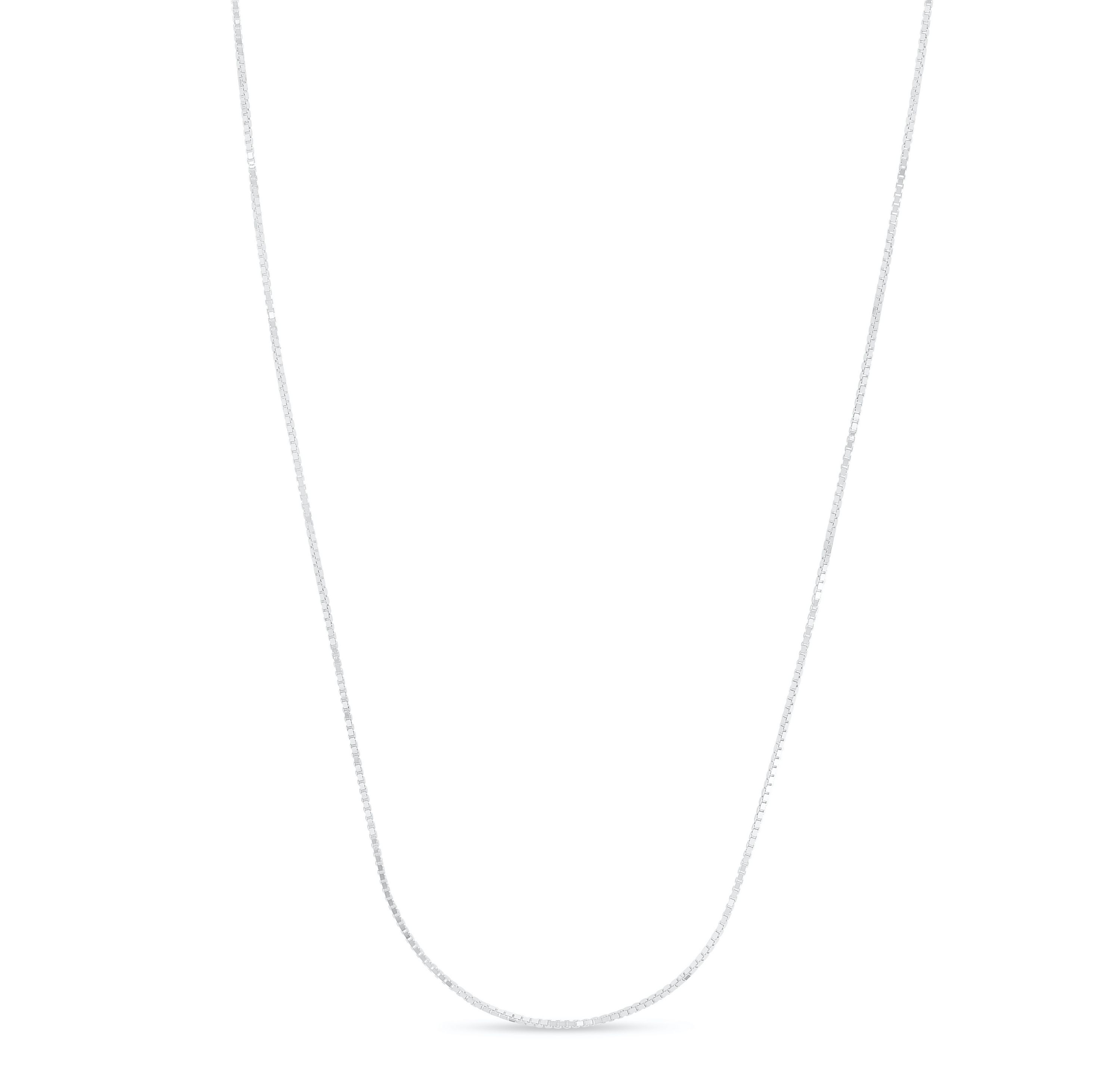 Sterling Silver Asjustable Box Chain