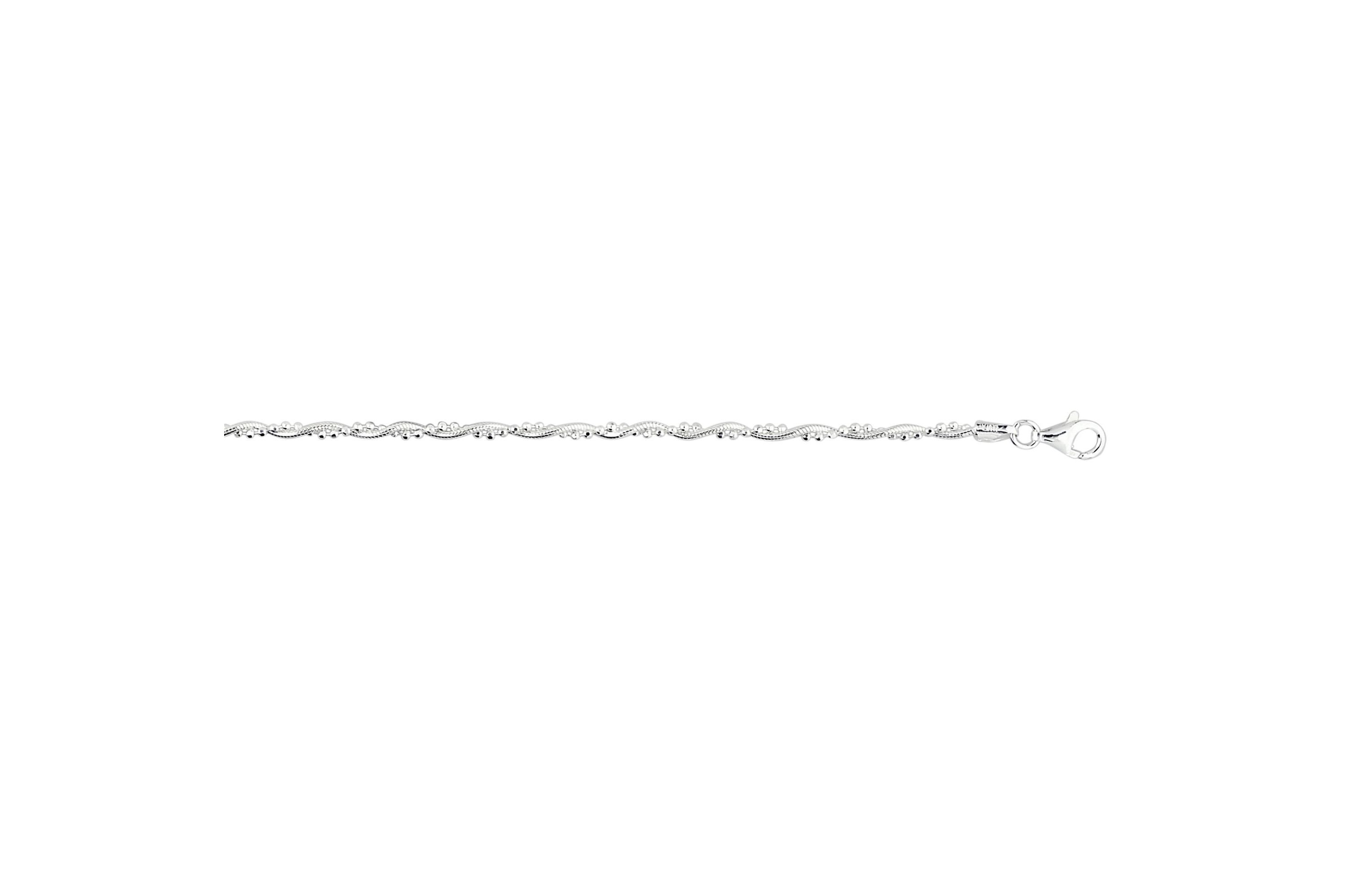 Sterling Silver Braided Anklet