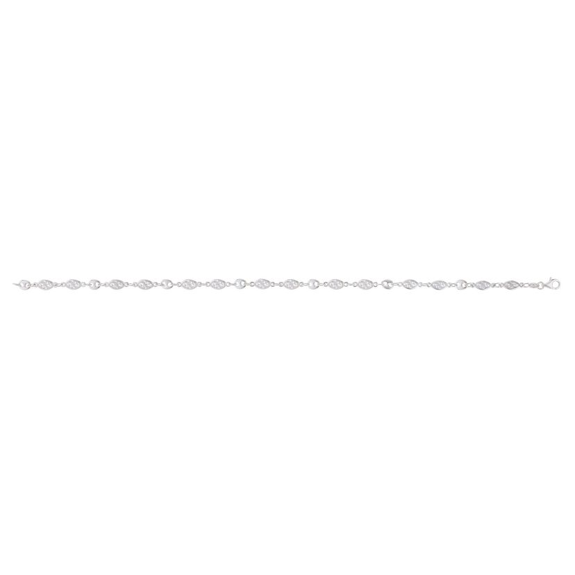 Sterling Silver Filagree Anklet