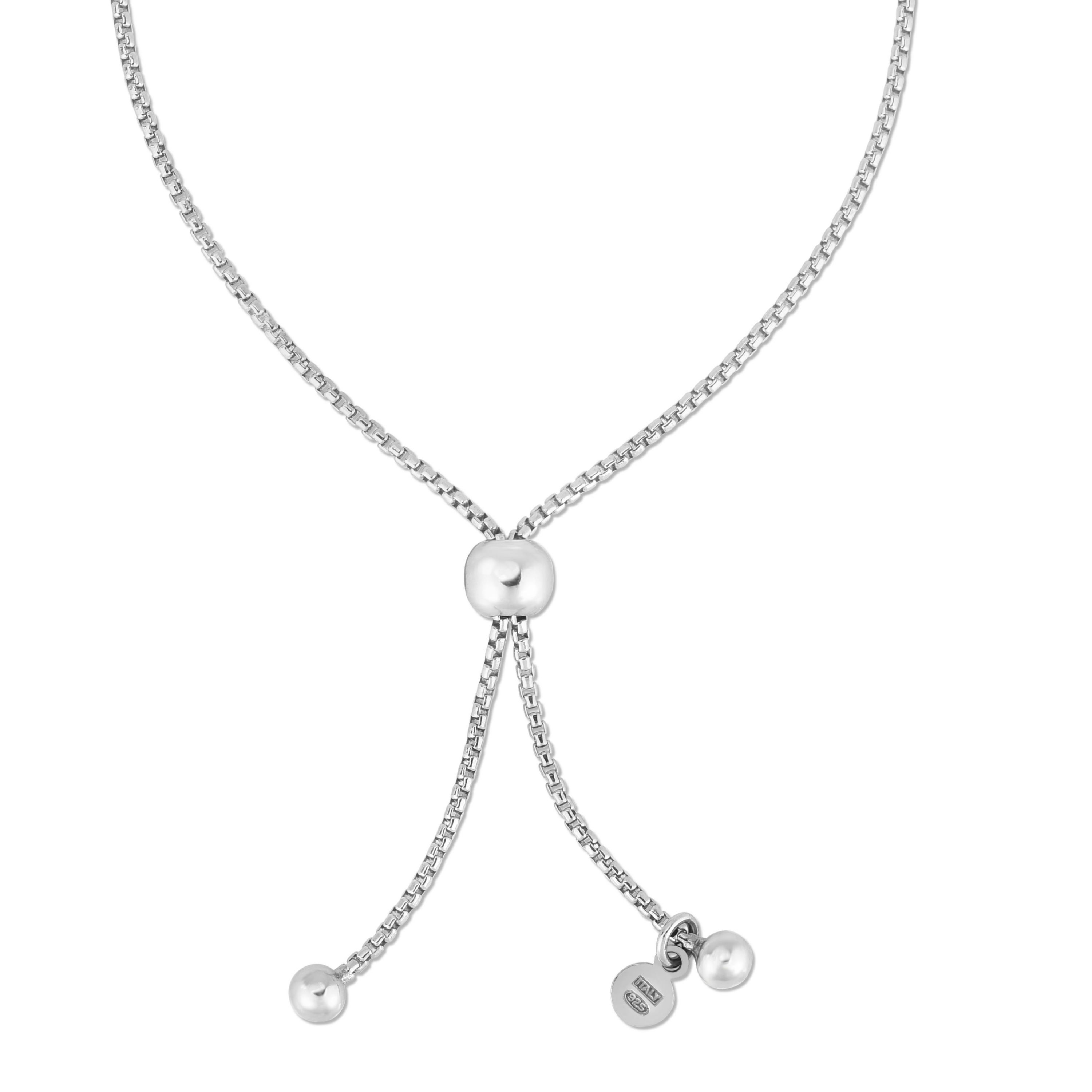 S/S Fresh Water Pearl Bolo Bracelet