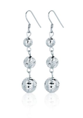 Sterling Silver Ball Earrings