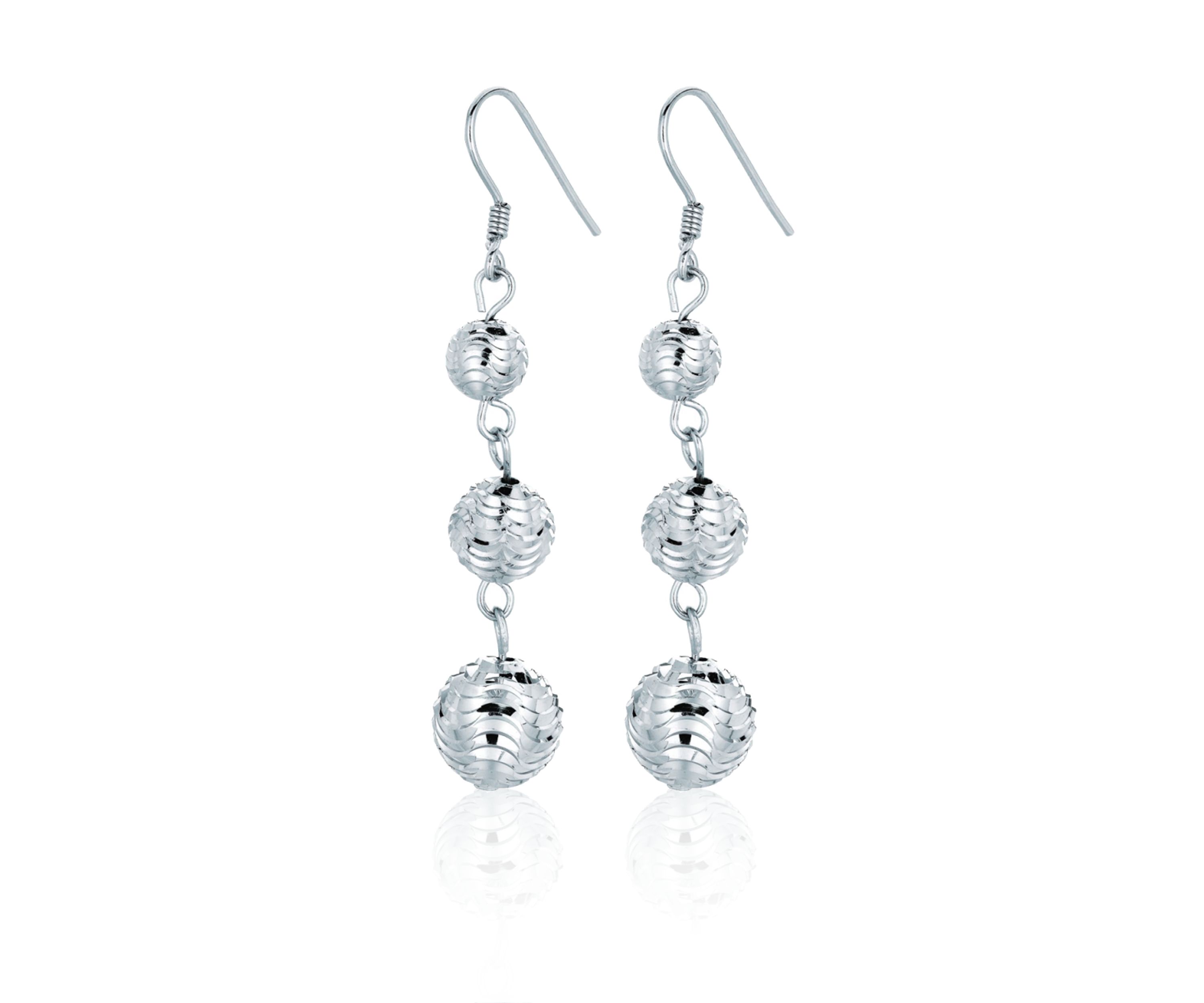 Sterling Silver Ball Earrings