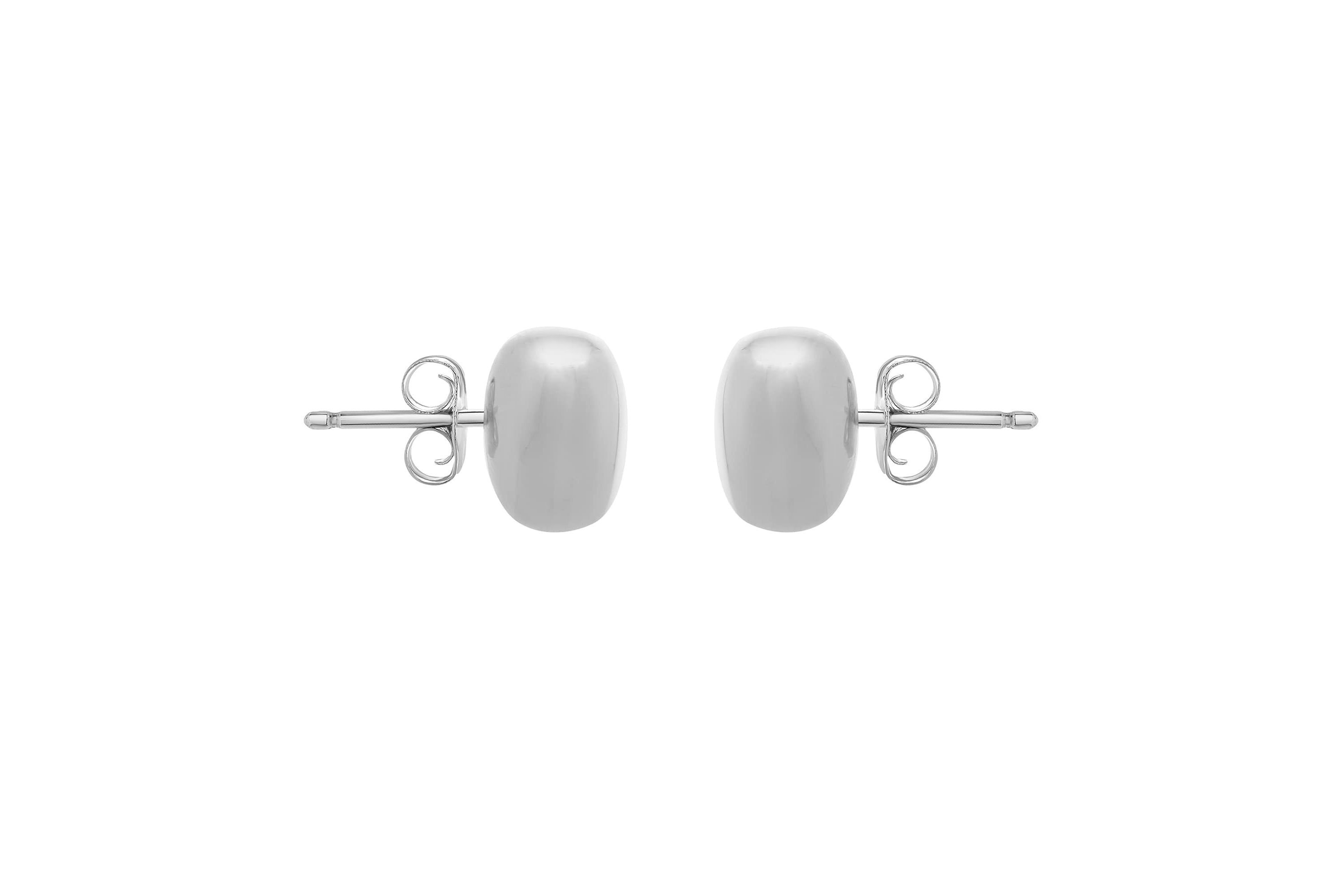 S/S PUFF HEART POST EARRING