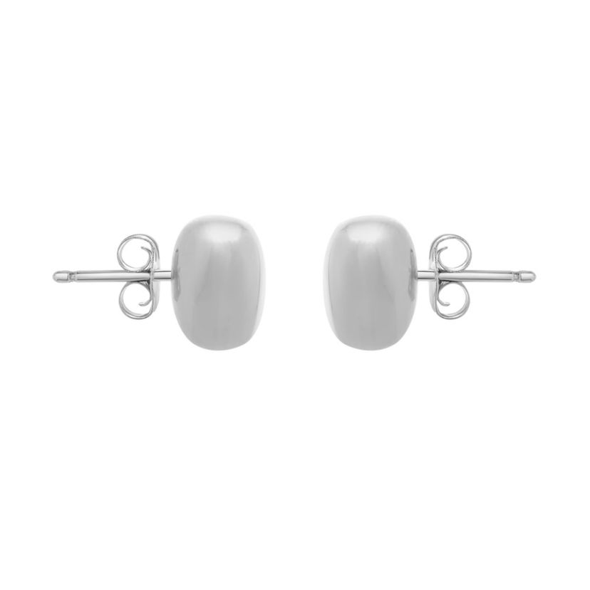 S/S PUFF HEART POST EARRING