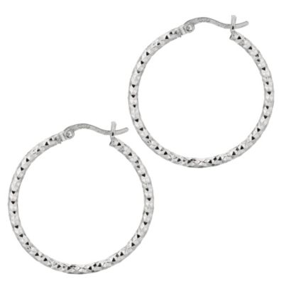 Sterling Silver Hoop Earring