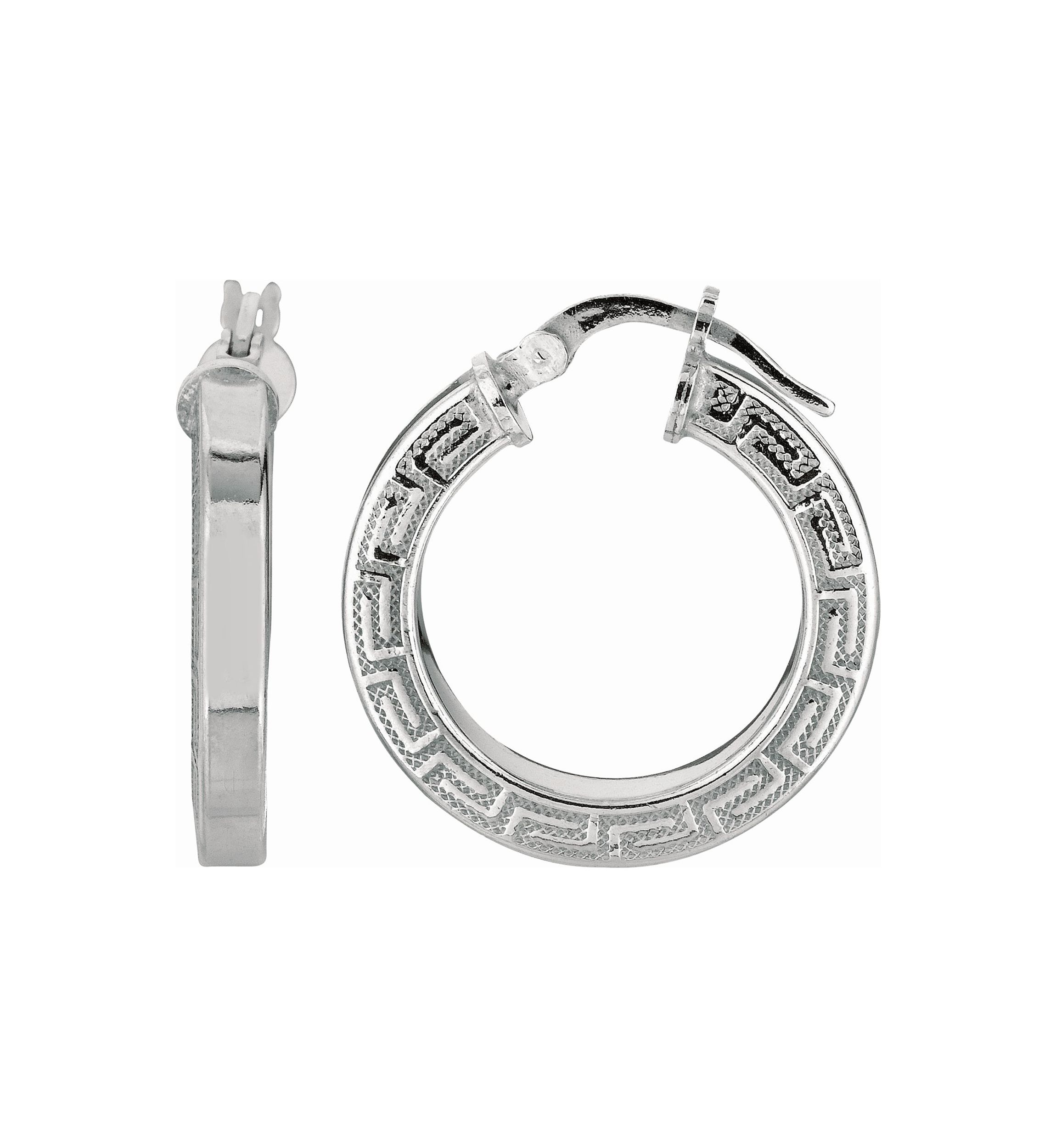 Sterling Silver Hoop Earring