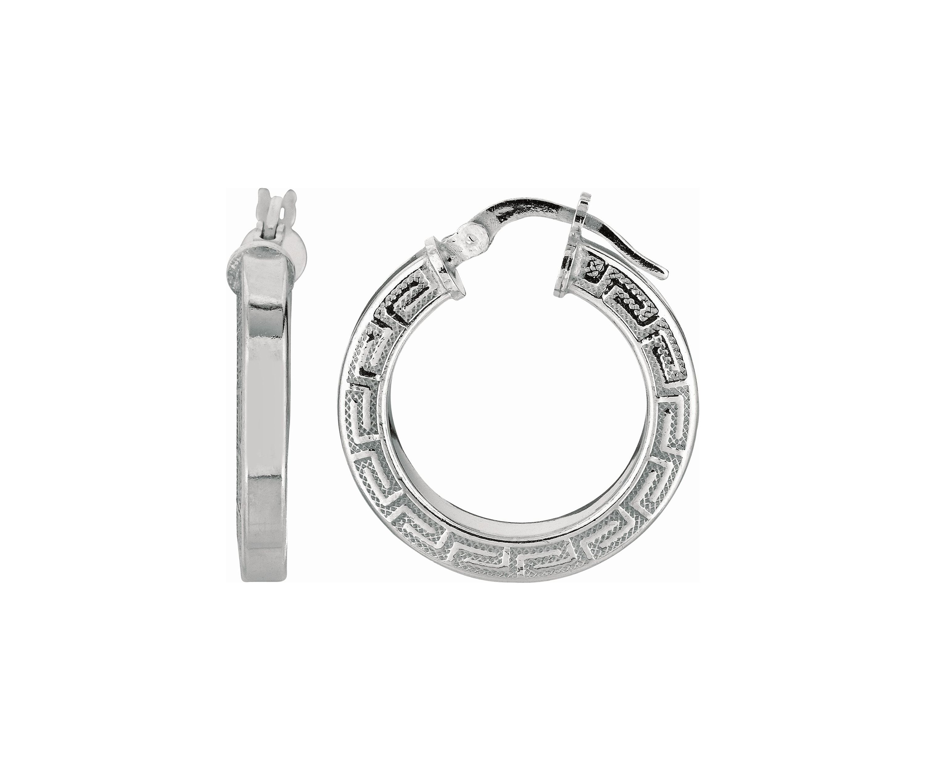 Sterling Silver Hoop Earring