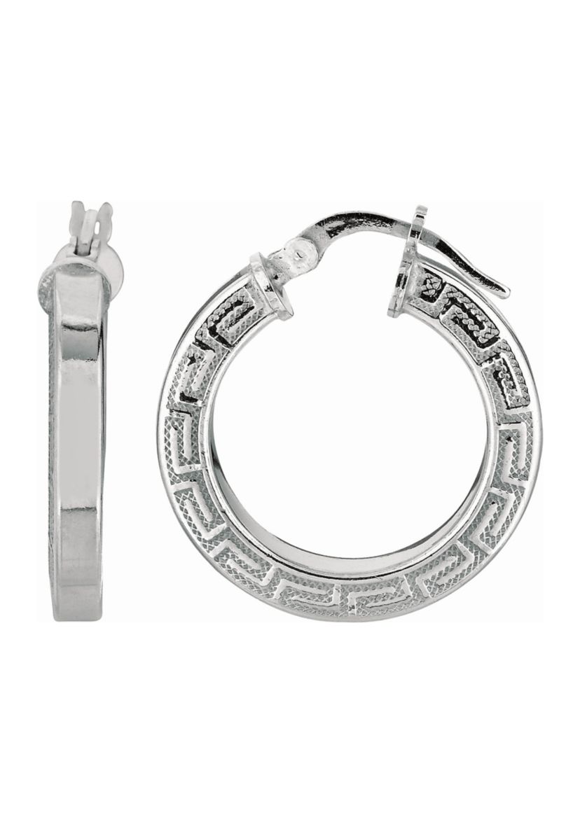 Sterling Silver Hoop Earring
