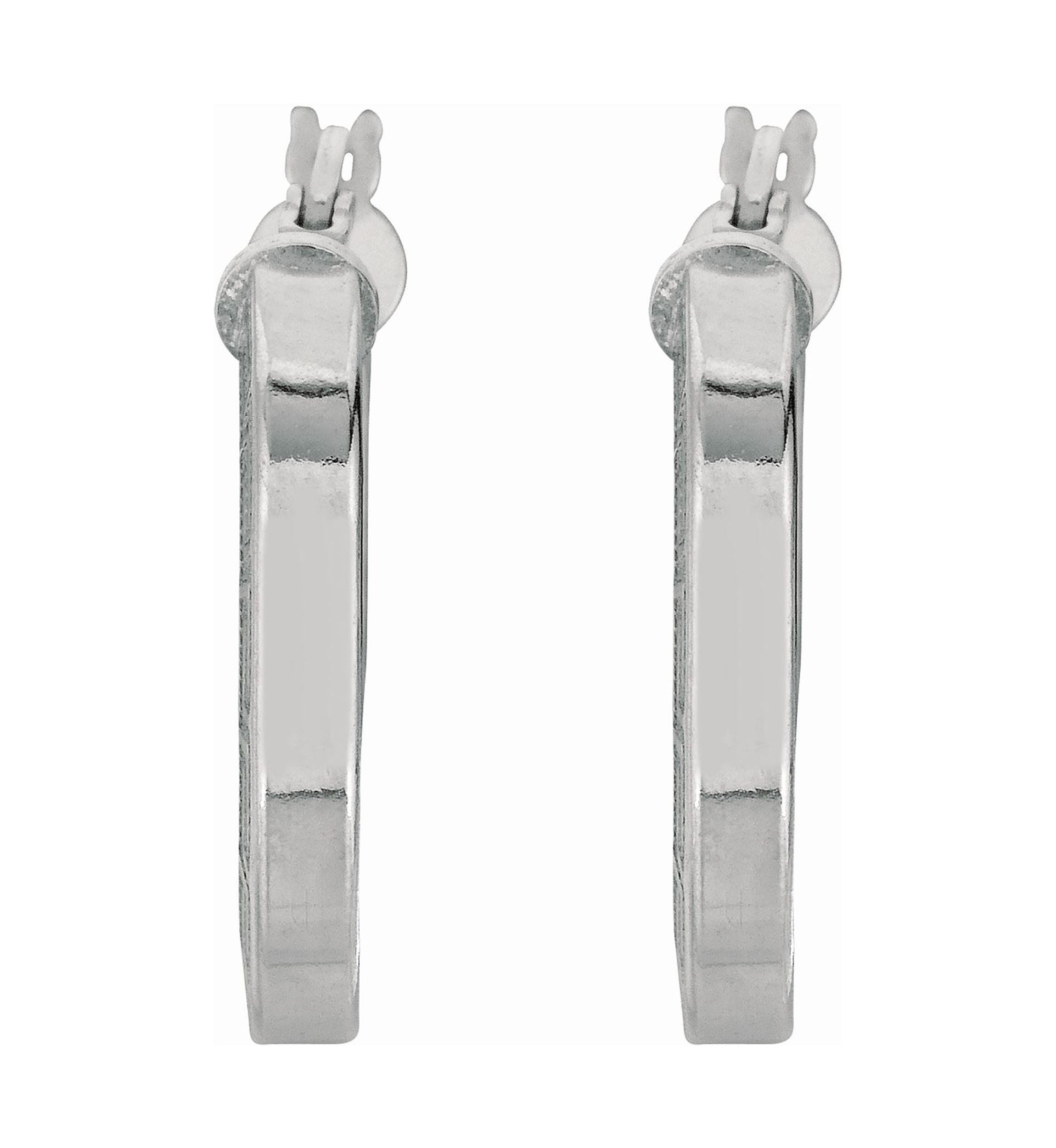Sterling Silver Hoop Earring