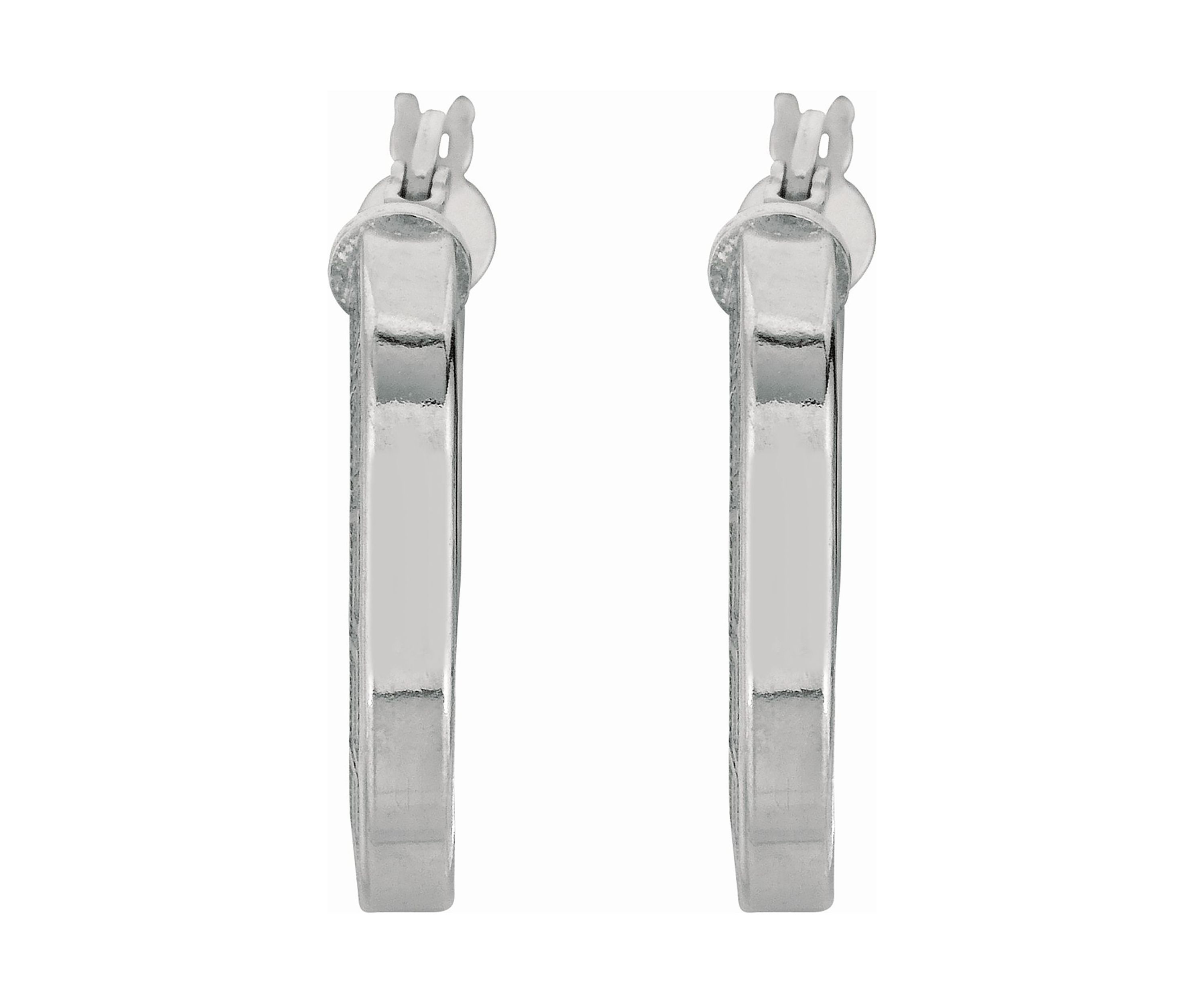 Sterling Silver Hoop Earring