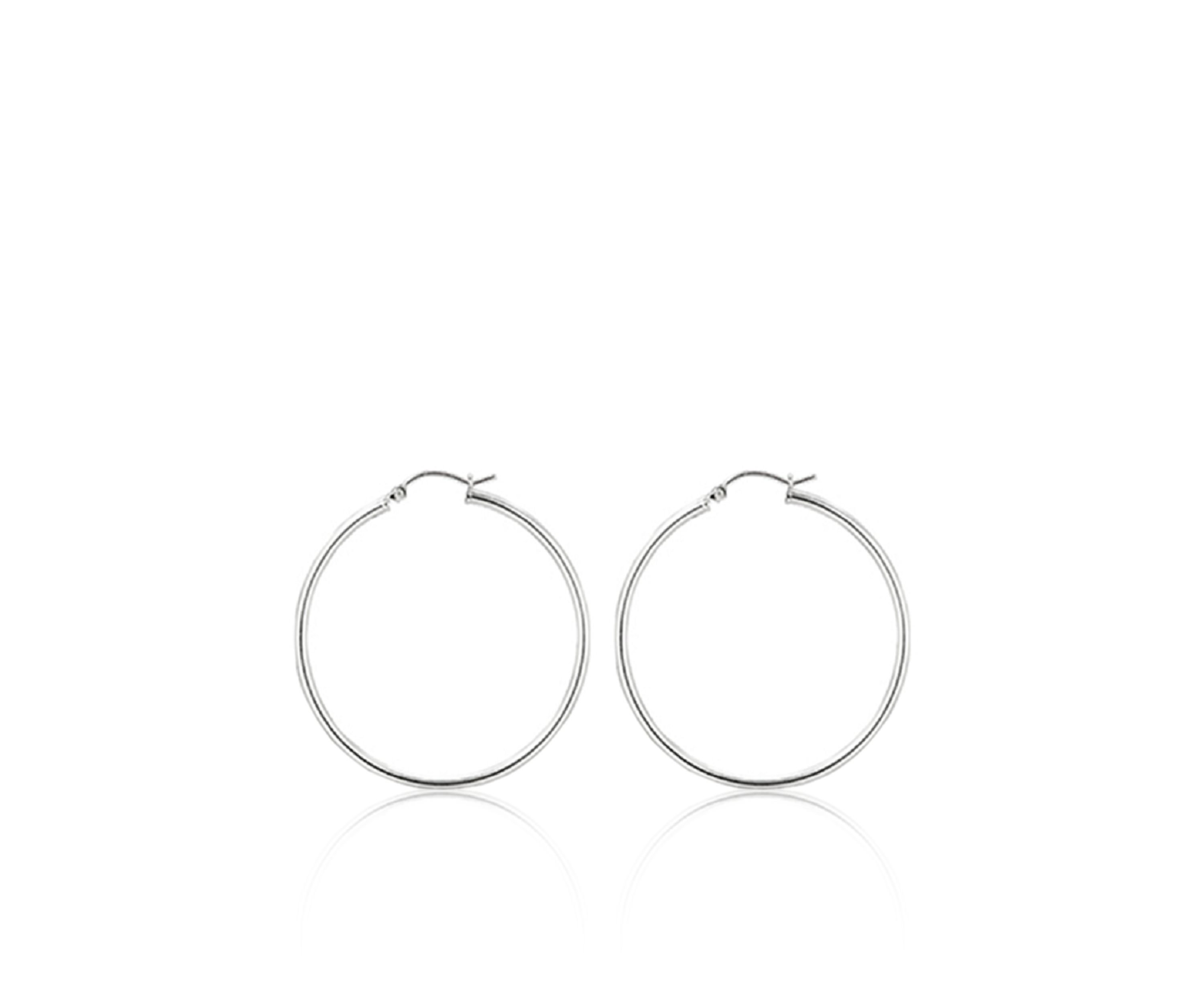 Sterling Silver Hoop Earrings