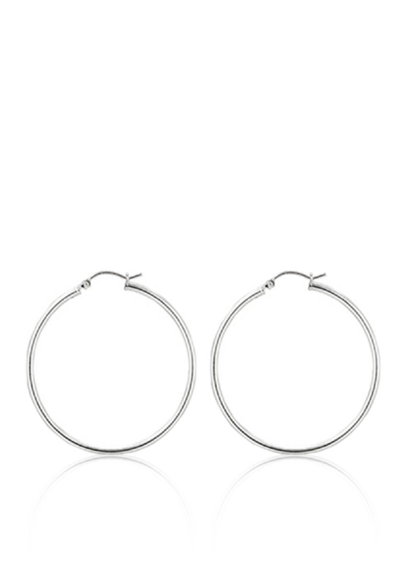 Sterling Silver Hoop Earrings