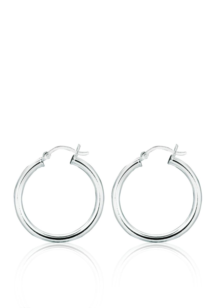 Sterling Silver Hoop Earrings