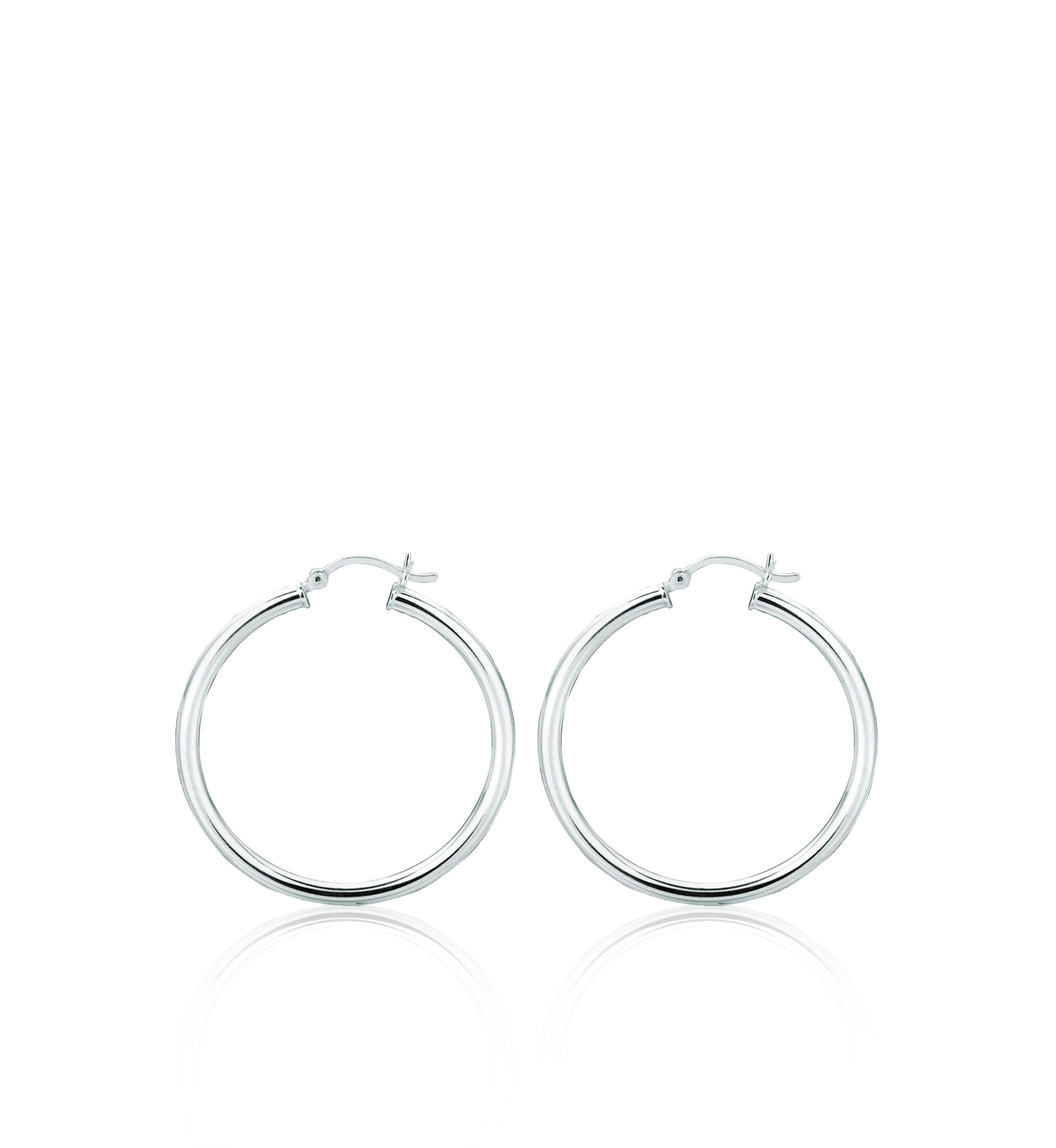 Sterling Silver Hoop Earrings