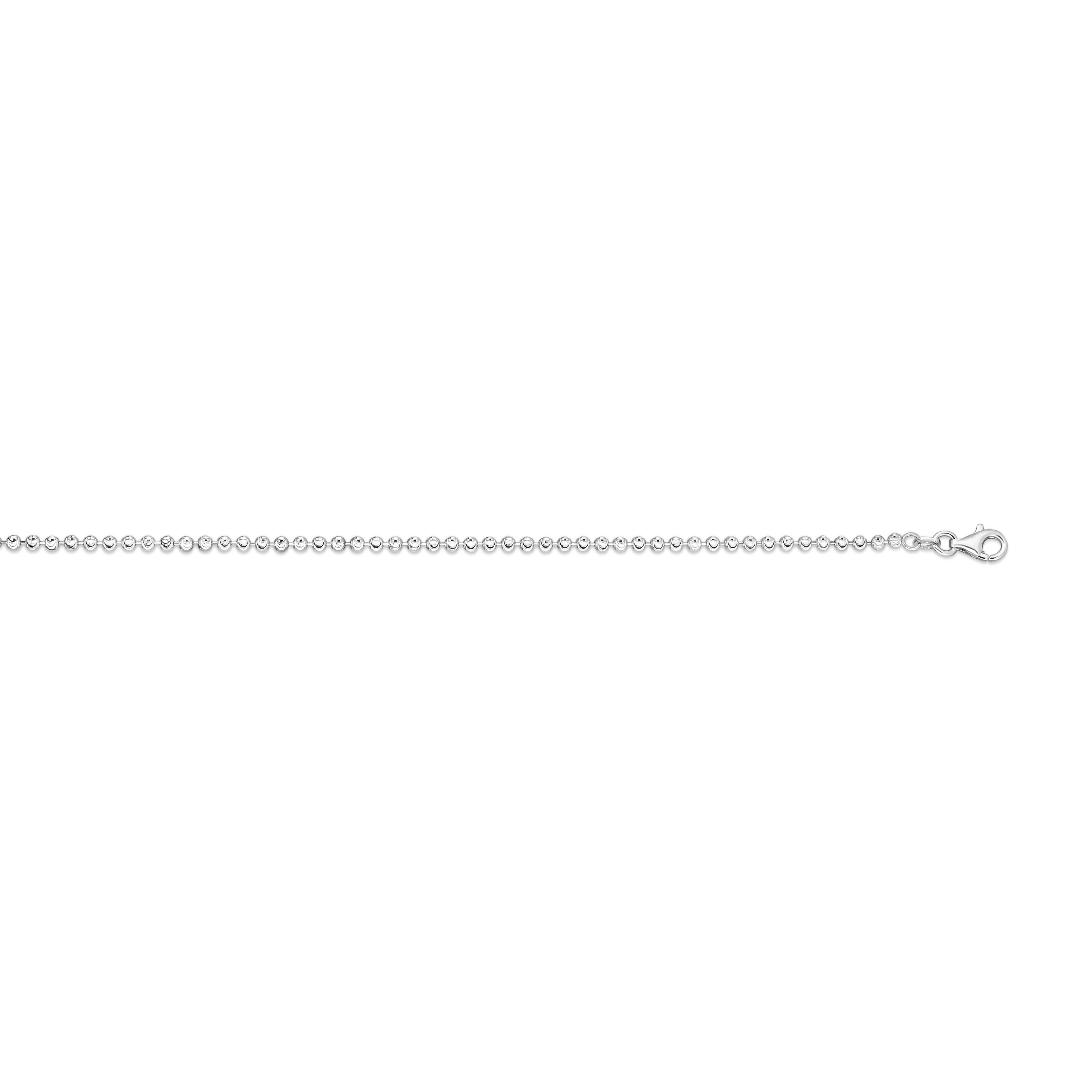 Sterling Silver Moon Chain