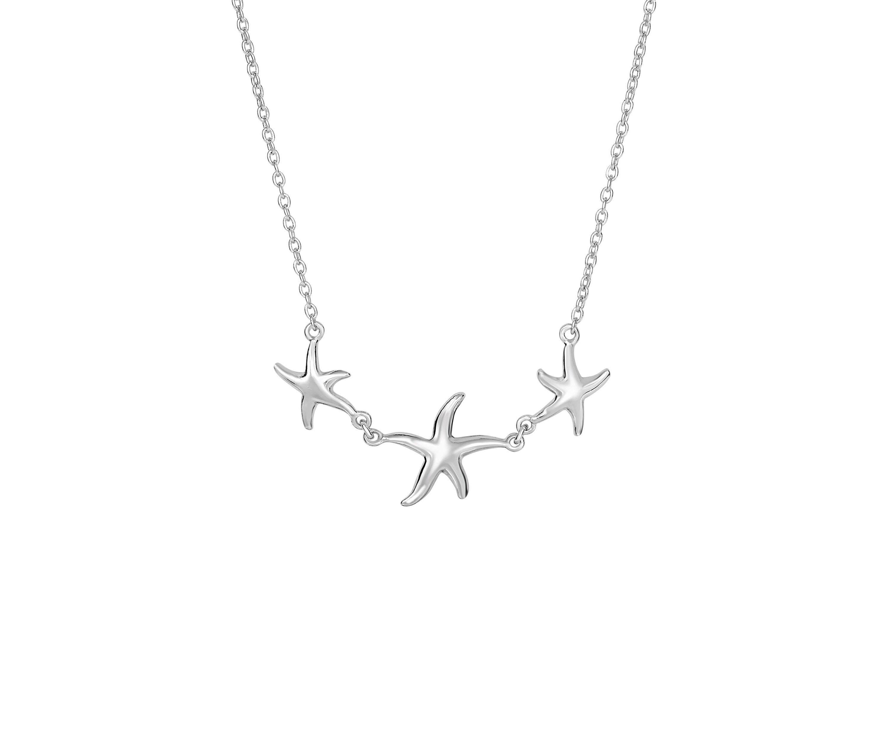 Sterling Silver Starfish Necklace
