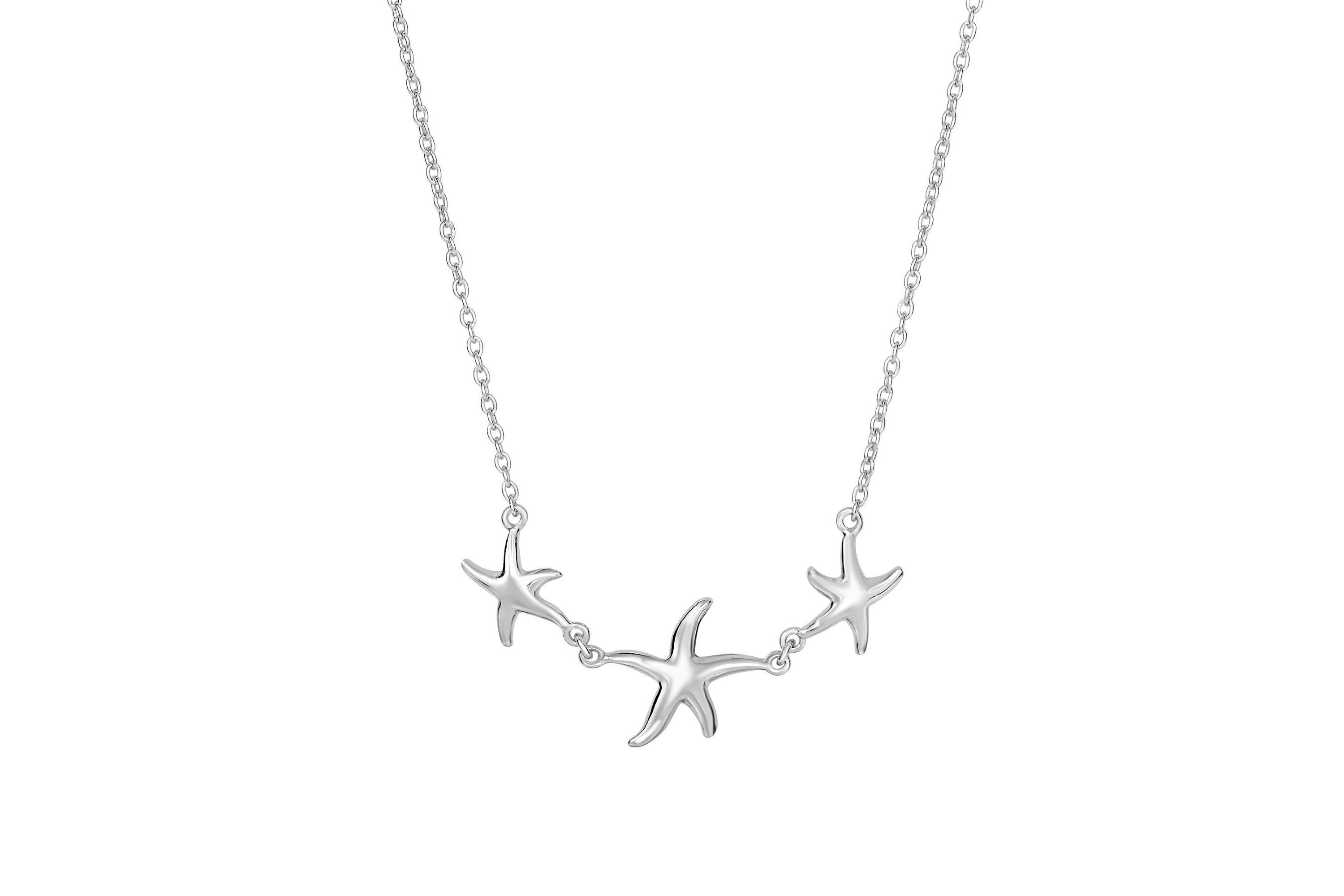 Sterling Silver Starfish Necklace