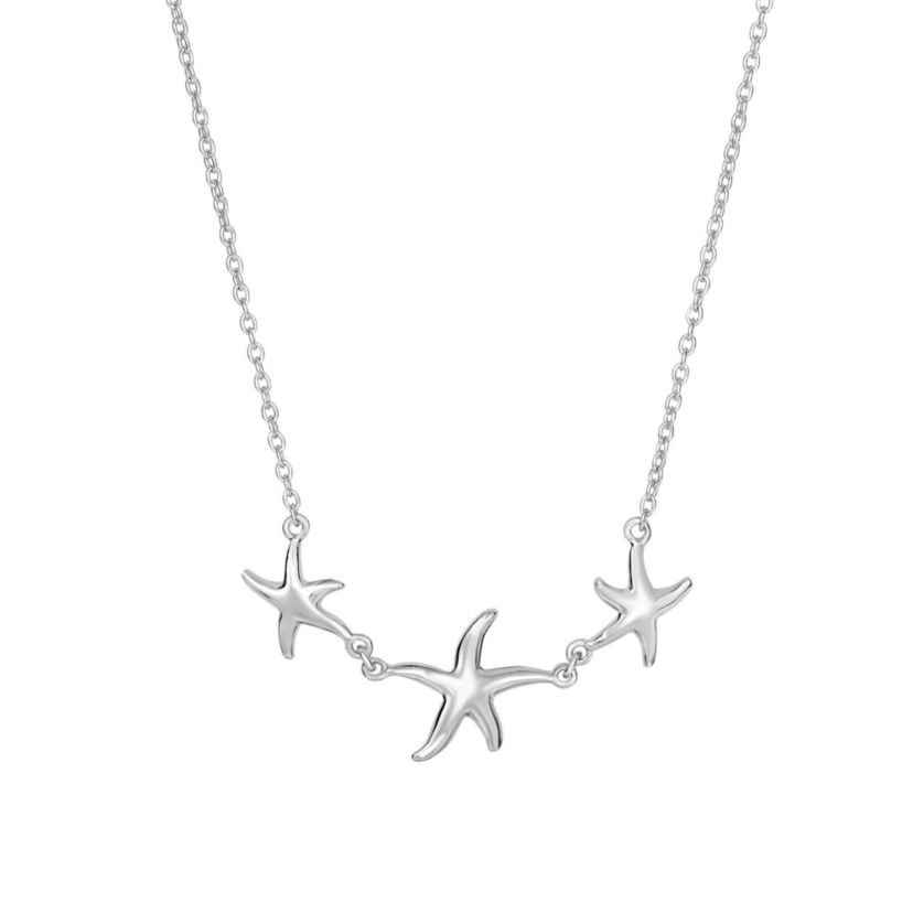 Sterling Silver Starfish Necklace