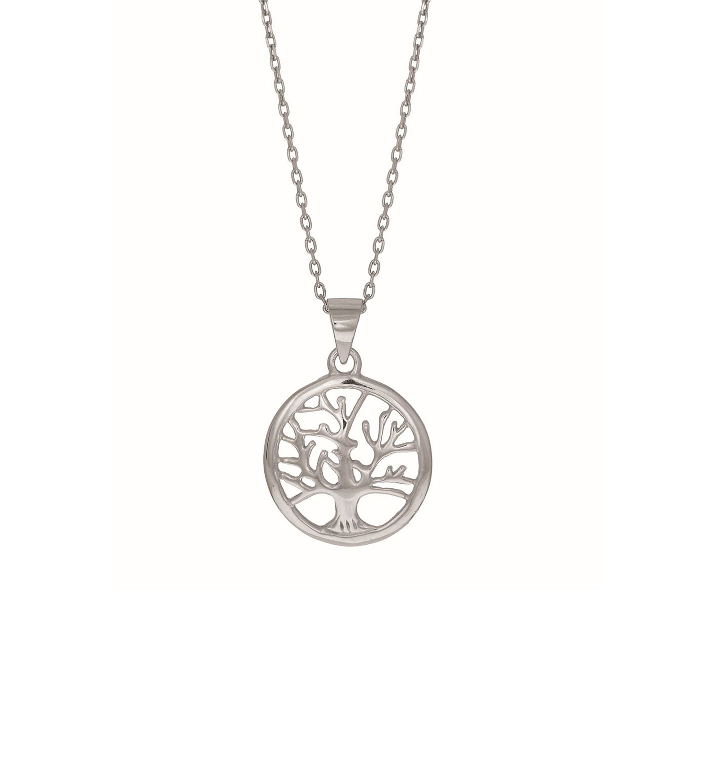Sterling Silver Tree Of Life Necklace