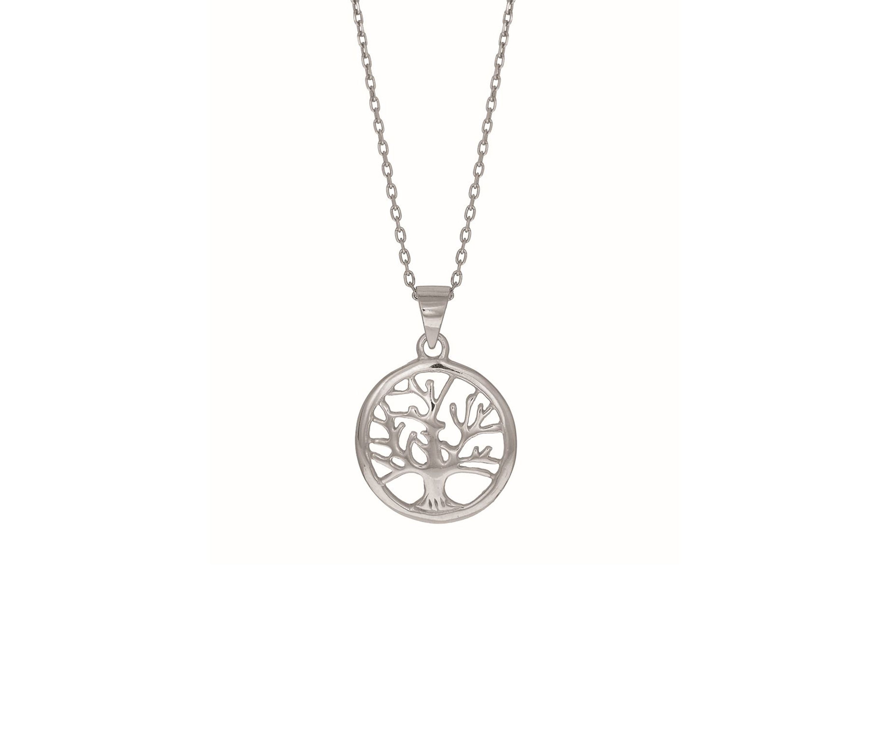 Sterling Silver Tree Of Life Necklace