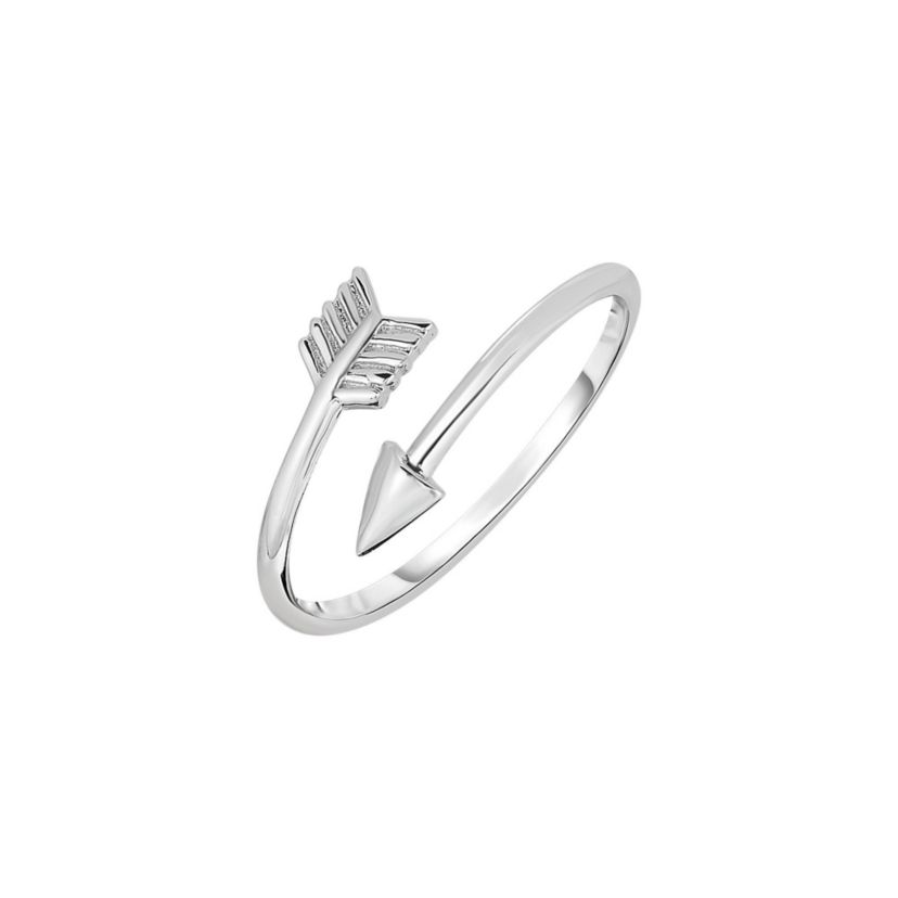 Sterling Silver Arrow Bypass Ring