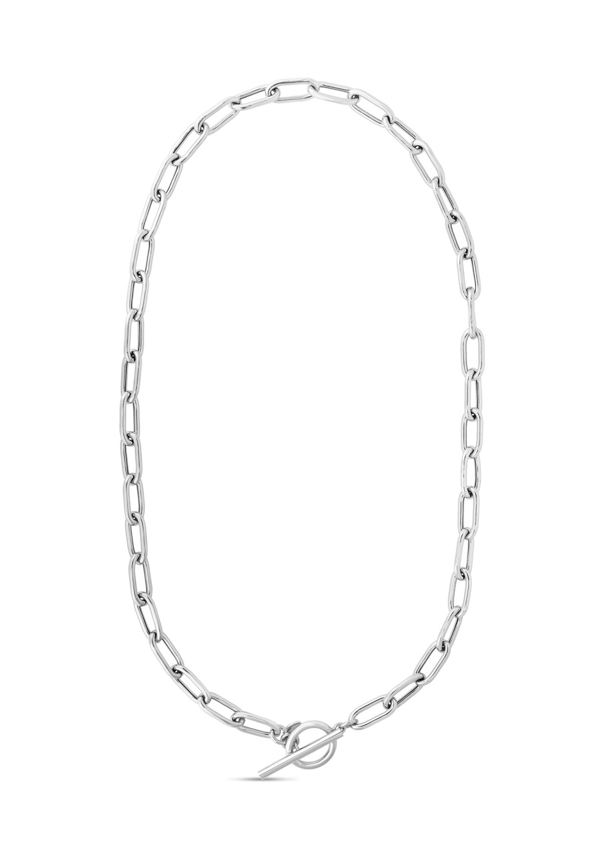 Sterling Silver Toggled Necklace