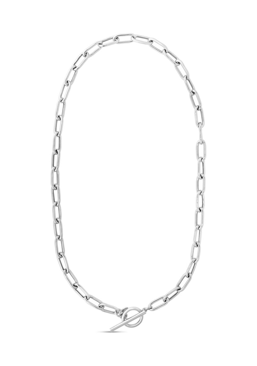 Sterling Silver Toggled Necklace