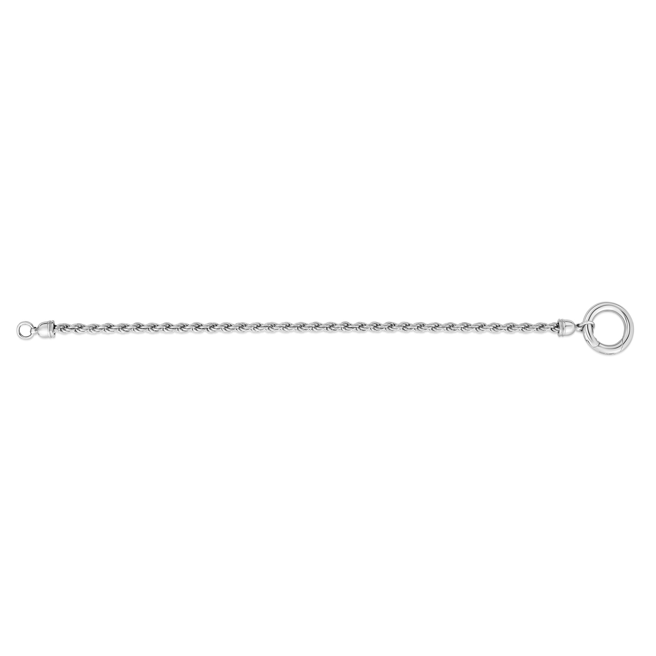Sterling Silver Rope Bracelet