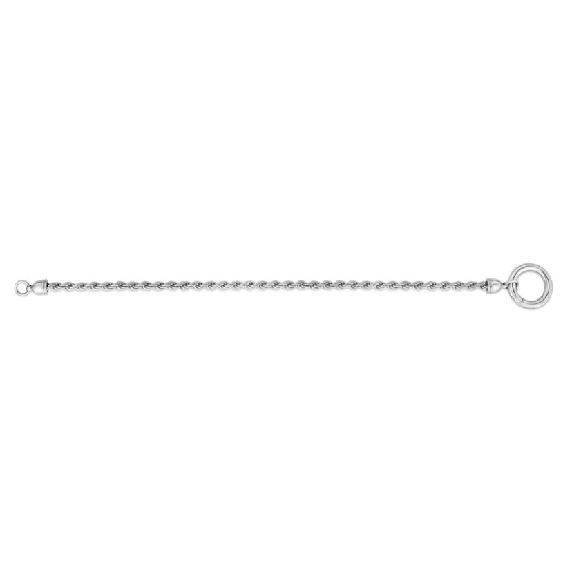 Sterling Silver Rope Bracelet