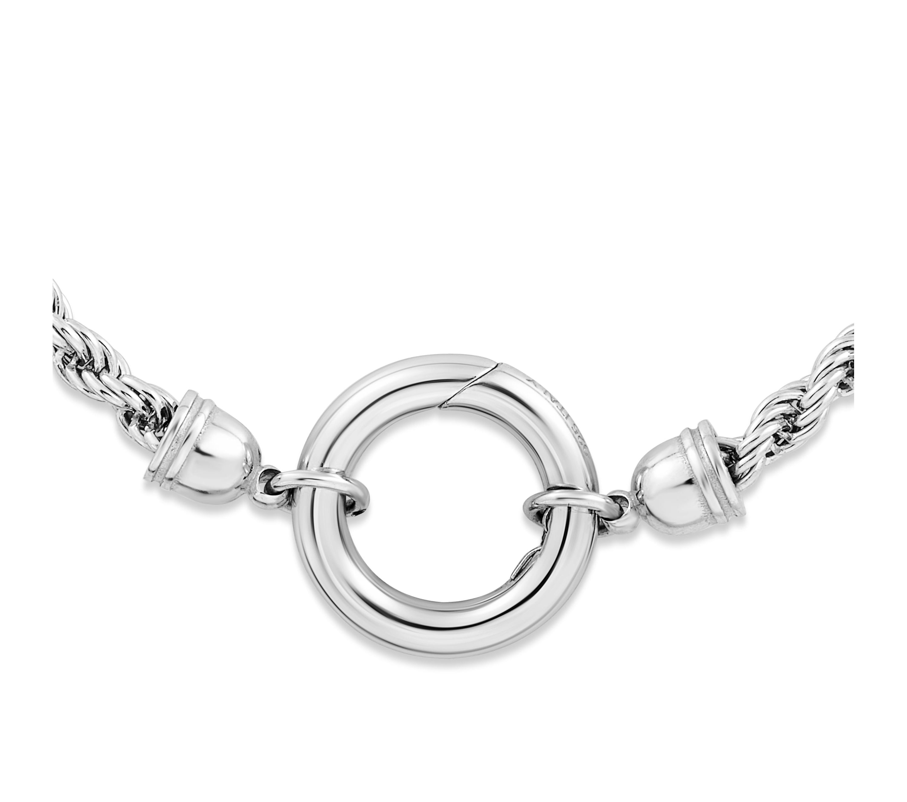 Sterling Silver Rope Necklace