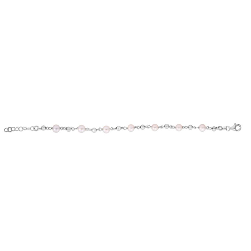 Sterling Silver Pearl Bracelet