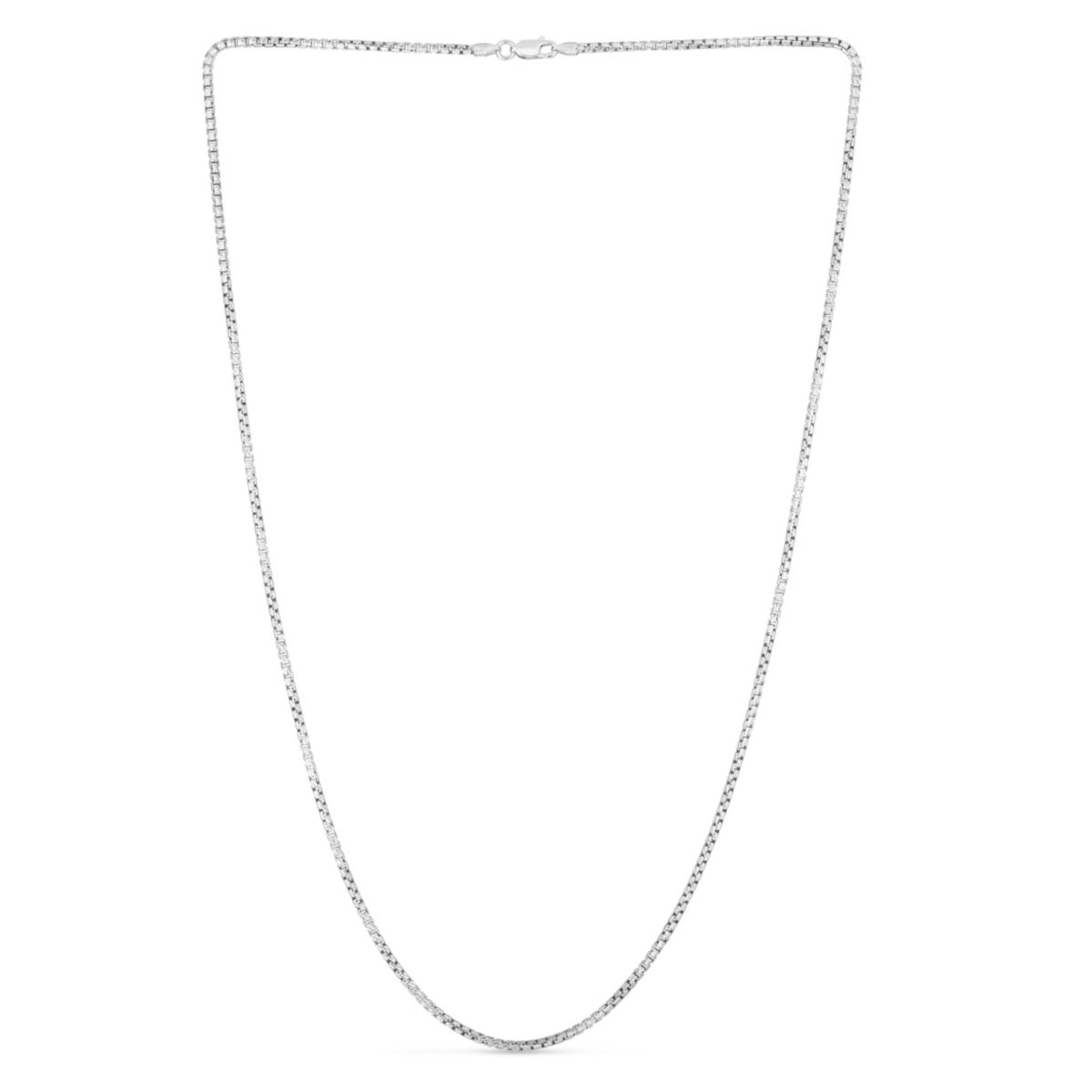 Sterling Silver Round Box Chain