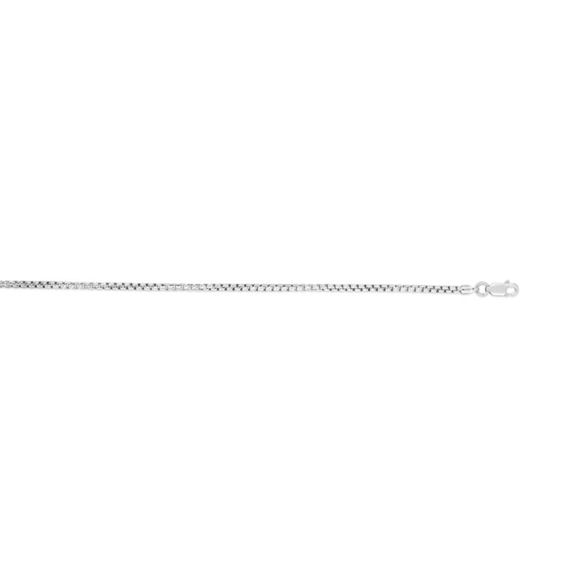 Sterling Silver Round Box Chain