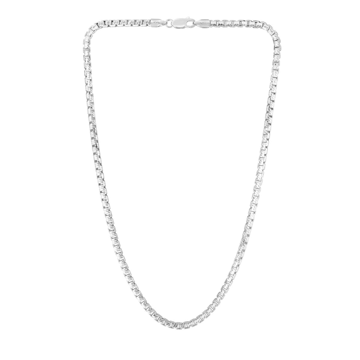 Sterling Silver Round Box Chain