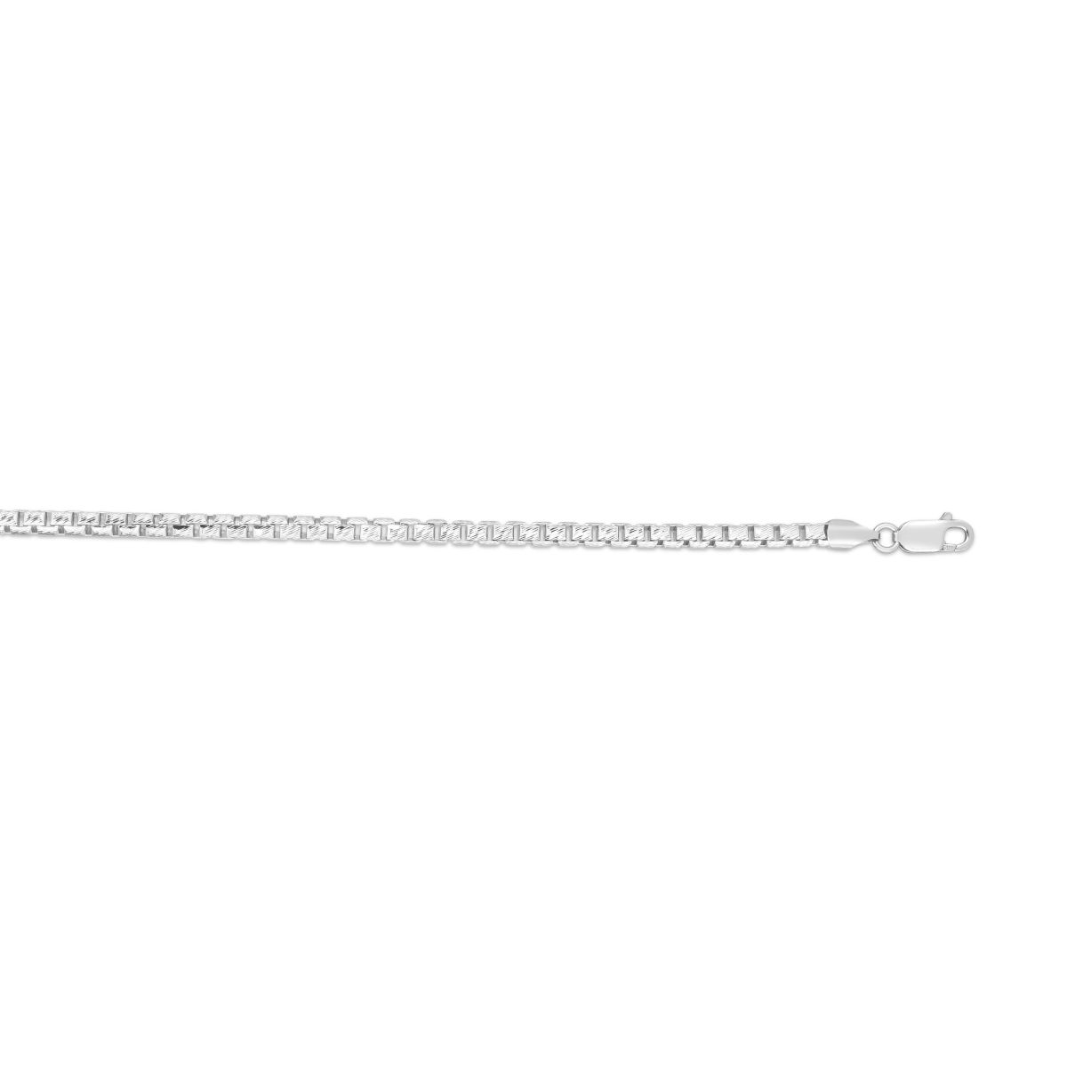 Sterling Silver Round Box Chain